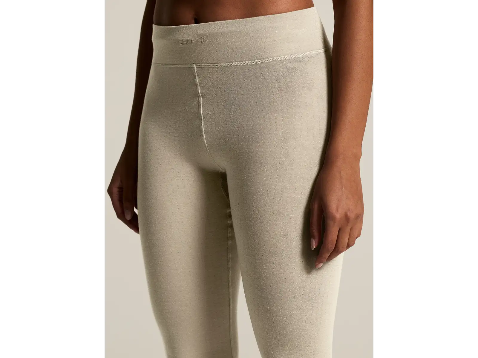 CRAFT Wool Comfort women's long underwear beige