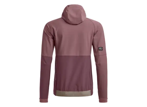 Ortovox Venet Softshell Hooded Jacket women's softshell jacket with hood Dusk Rose
