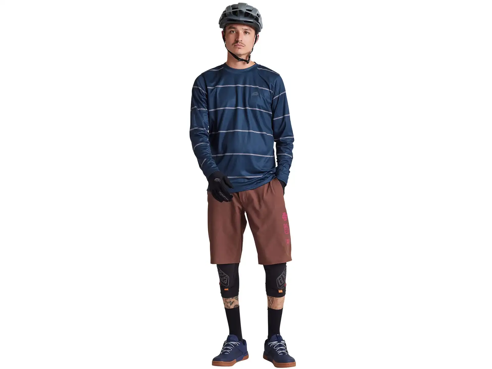 Troy Lee Designs Flowline men's jersey long sleeve Revert Midnight