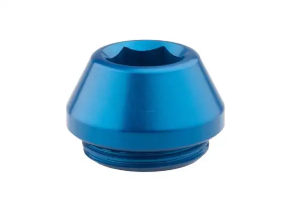 Wolf Tooth axle cover WT Boost blue