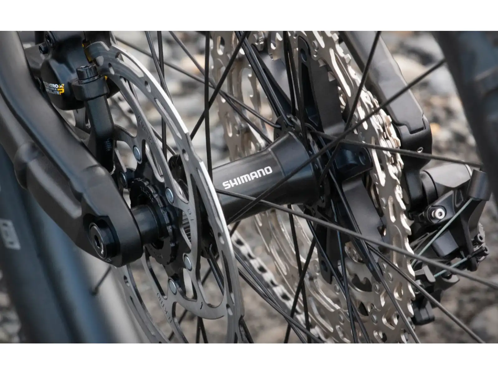 Superior eXF 8089 full suspension e-bike Matte Black/Chrome Silver