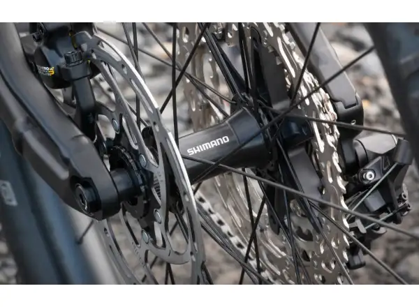 Superior eXF 8089 full suspension e-bike Matte Black/Chrome Silver