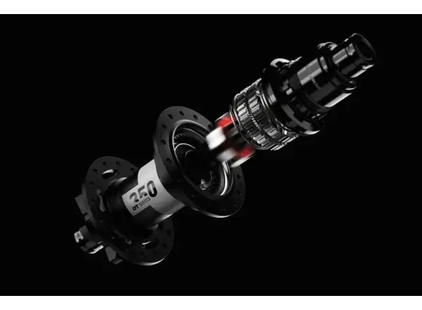 DT Swiss 350 Classic DEG 72t CL Boost rear hub 12×148 mm freehub MicroSpline
