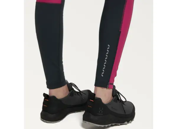Haglöfs L.I.M Winter women's stretch pants dark grey/pink