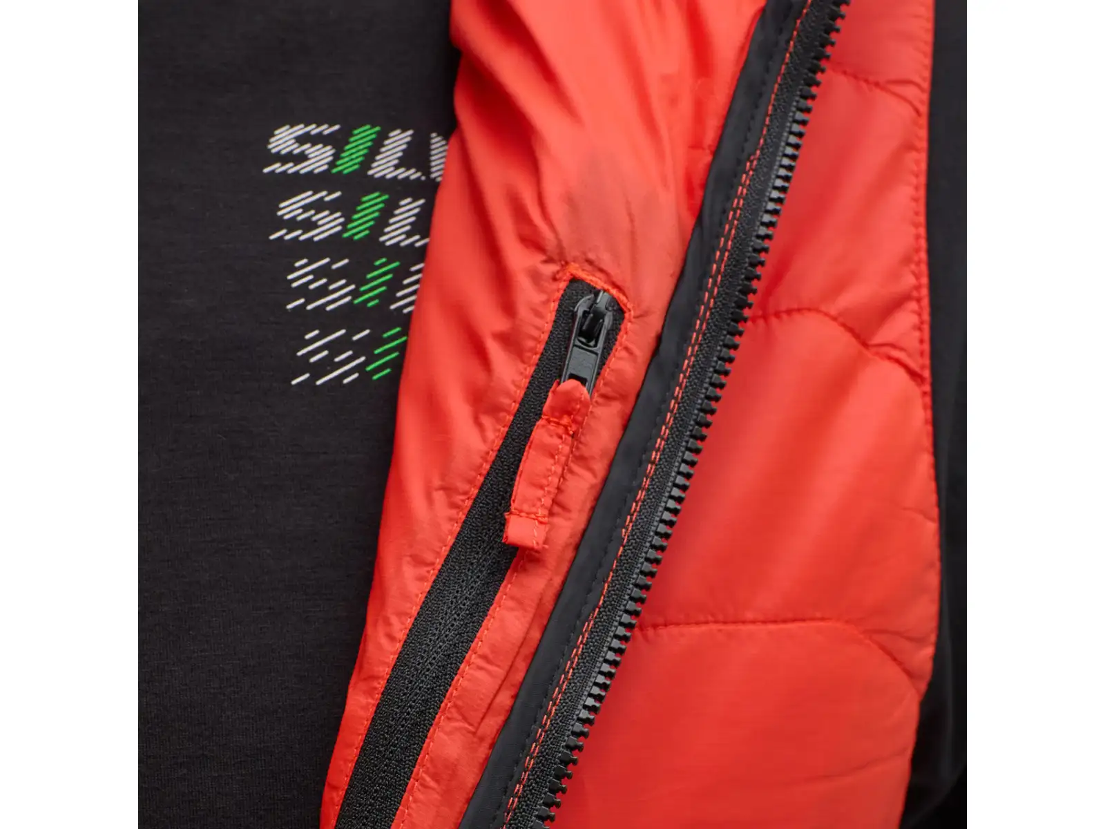 Silvini Core men's ski touring jacket Ruby/Black