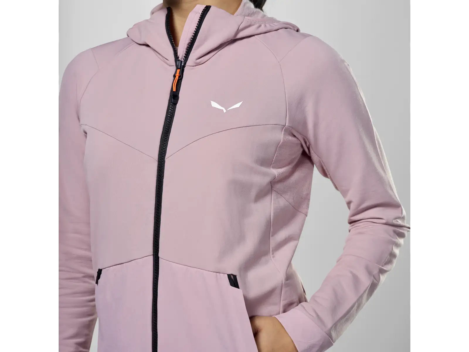 Salewa Puez Alpine Merino Durastretch women's hoodie Zephyr