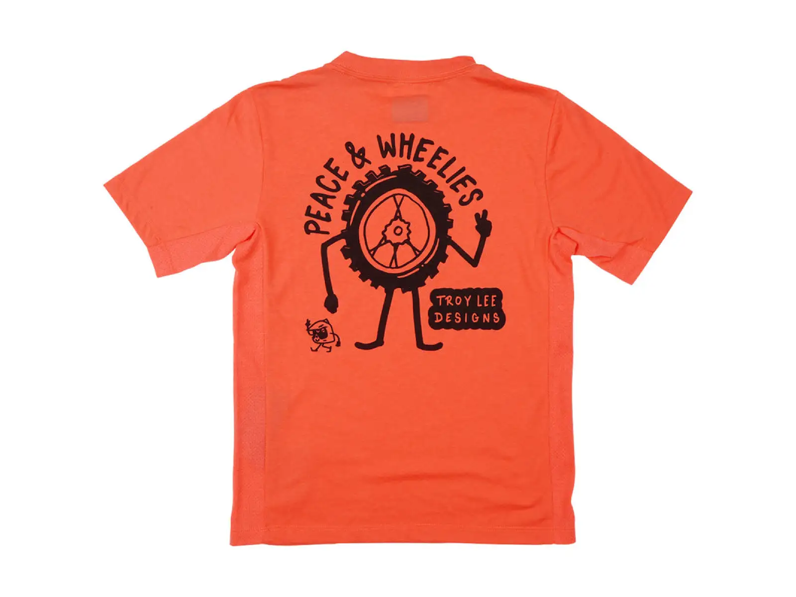 Troy Lee Designs Skyline Ride Tee kids jersey short sleeve P&W Melon