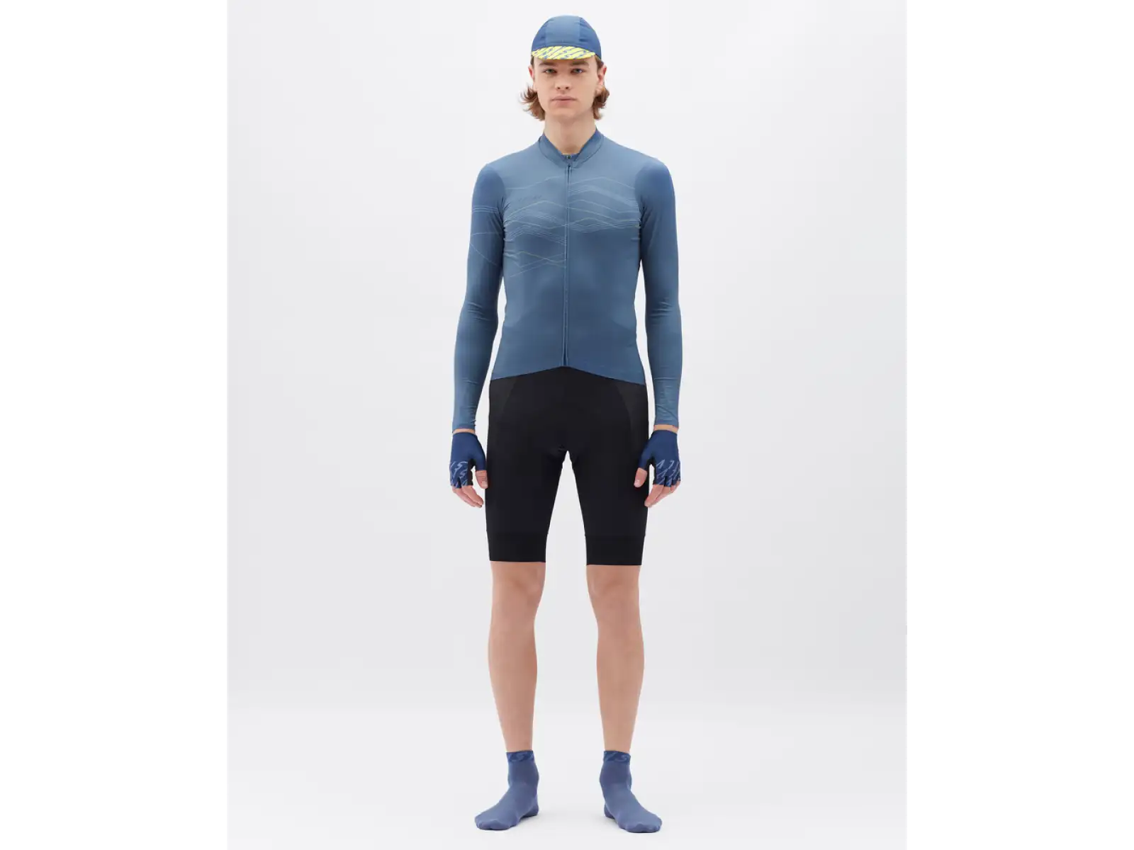 Silvini Valfuro men's jersey long sleeve Navy