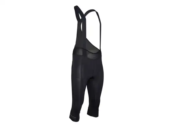 Silvini Alvo Bib men's 3/4 pants with bib and padding Black