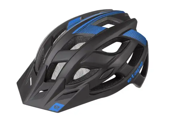 Etape Escape cycling helmet black/blue matte