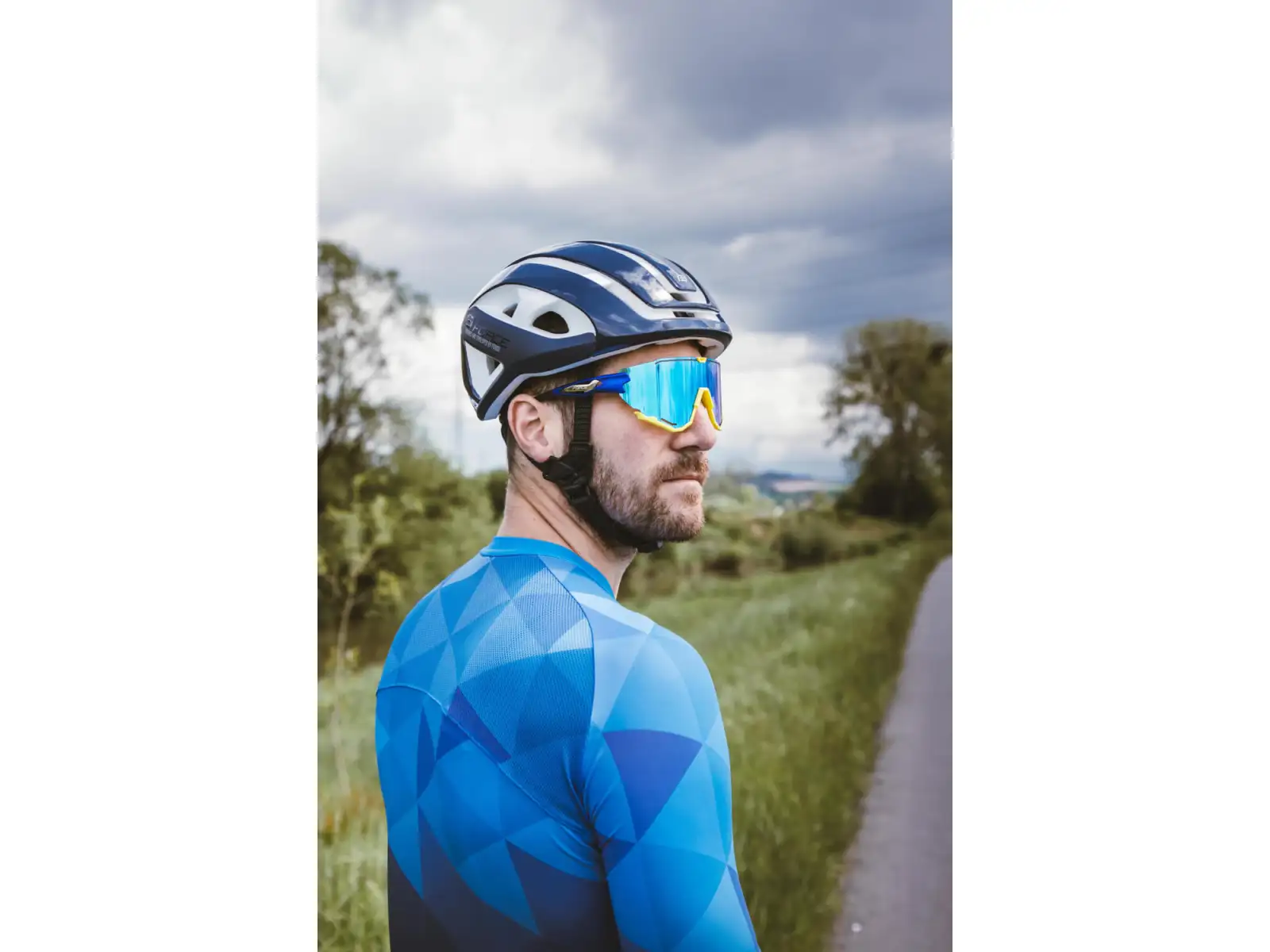Force Creed glasses fluo/blue/blue revo lenses