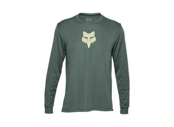 Fox Yth Ranger youth jersey long sleeve Hunter Green