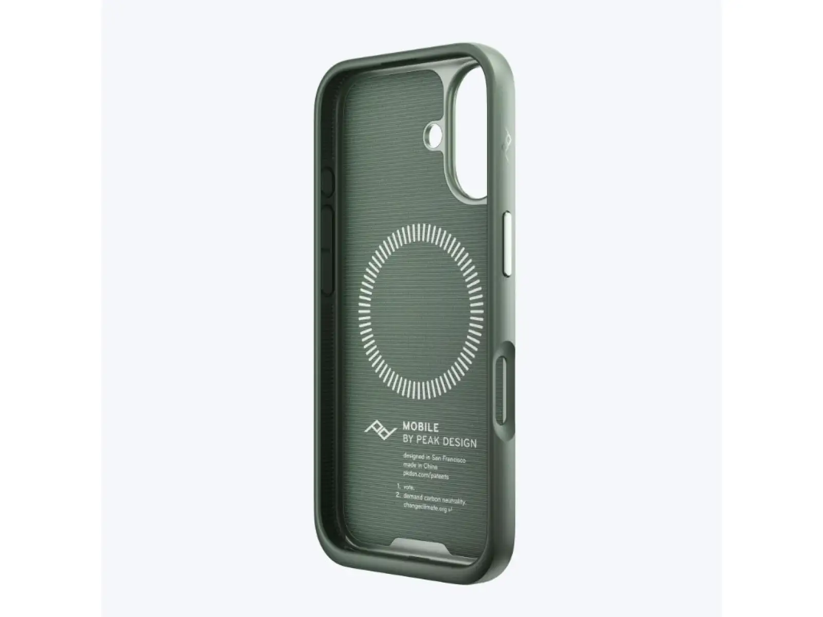 Peak Design Mobile Everyday Fabric Case iPhone 16 phone case Sage