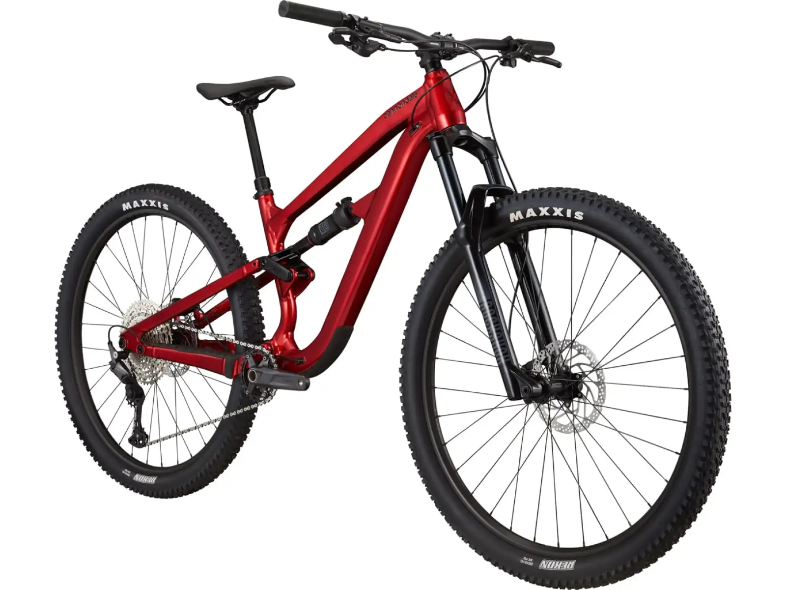 Cannondale Habit 4 full suspension mountain bike Candy Red