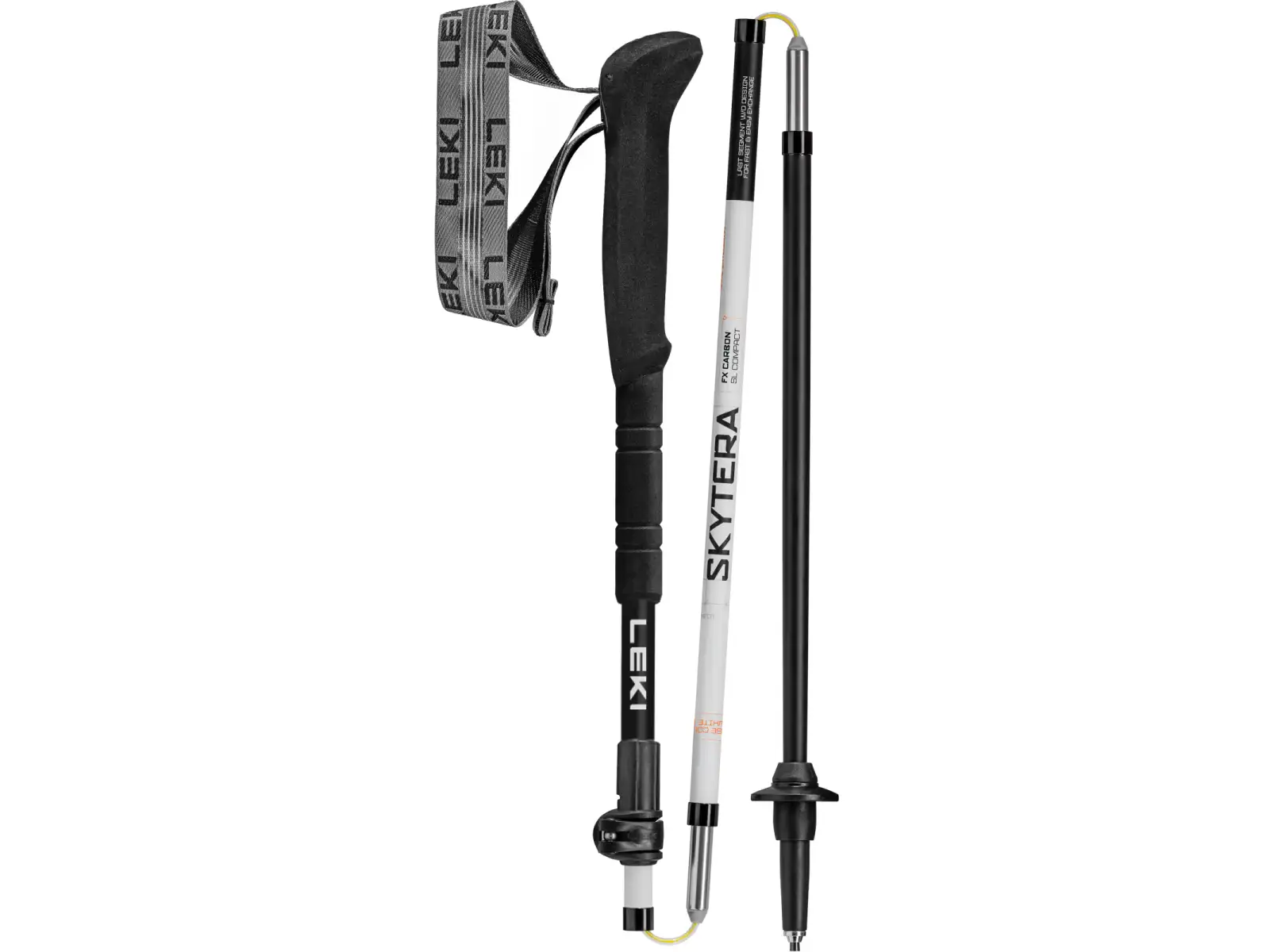 Leki Skytera FX Carbon SL trekking poles White/Black size 100-120 cm