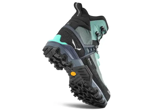 Salewa Mountain Trainer 3 Tech Mid GTX women's hiking boots Willow/Orion Blue