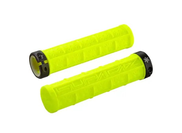 Supacaz Grizips Classic grips Trueneon/neon yellow