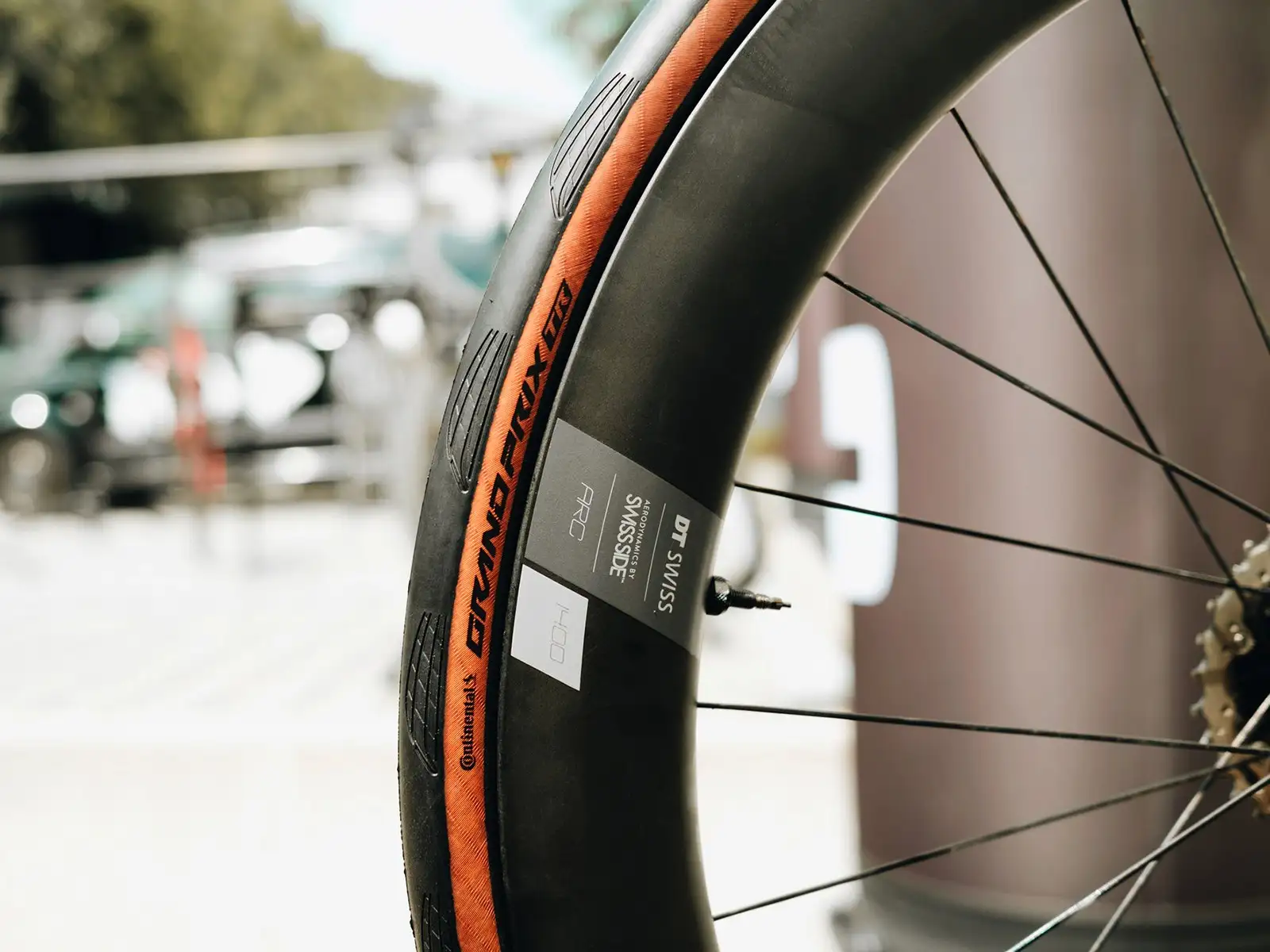 Continental Grand Prix TR road tire kevlar black/transparent