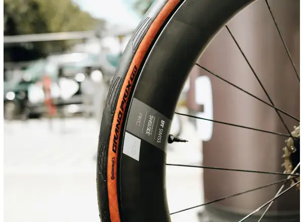 Continental Grand Prix TR road tire kevlar black/transparent