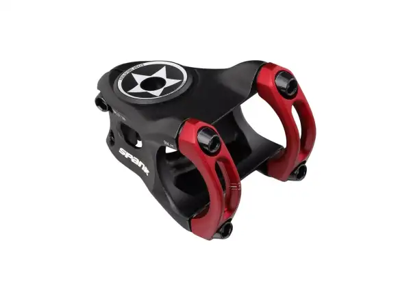Spank Split stem 38 mm black/red