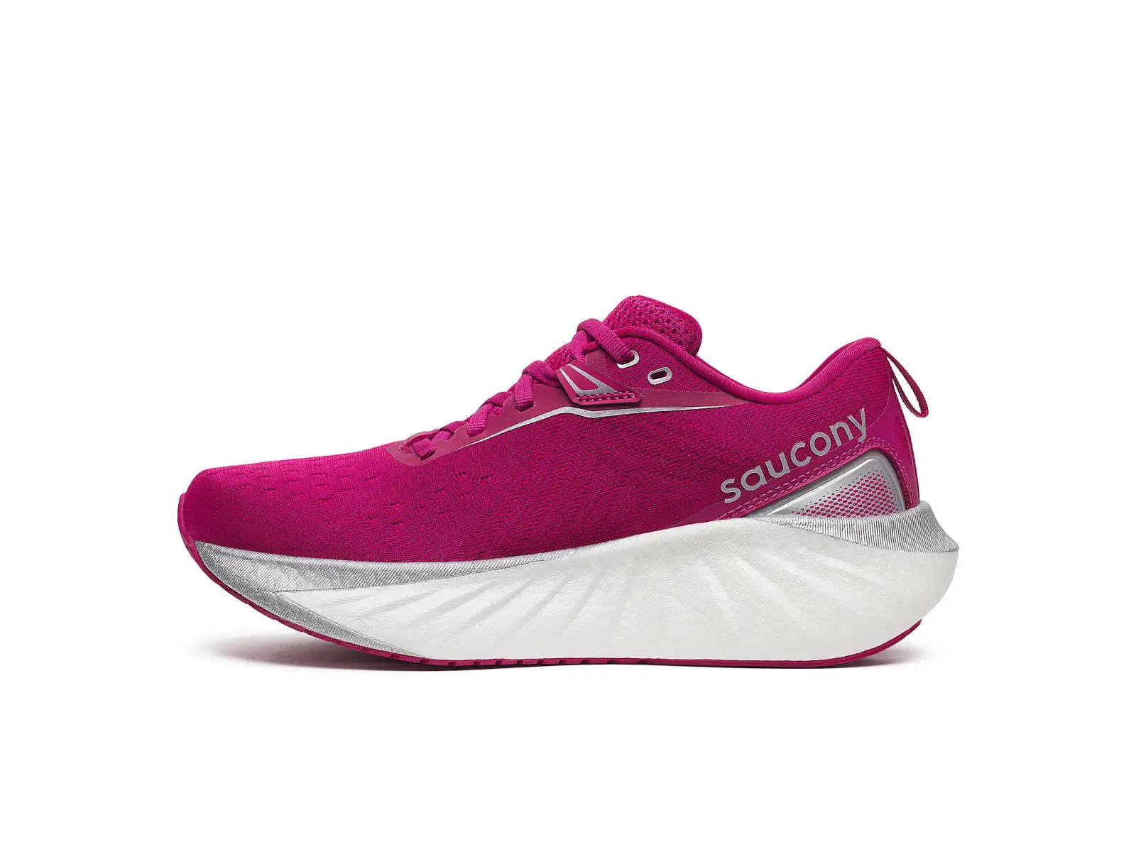 Saucony Triumph 22 women's running shoes Magenta