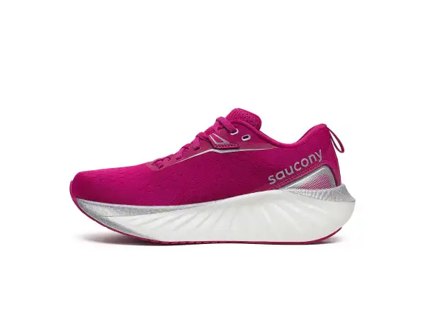 Saucony Triumph 22 women's running shoes Magenta
