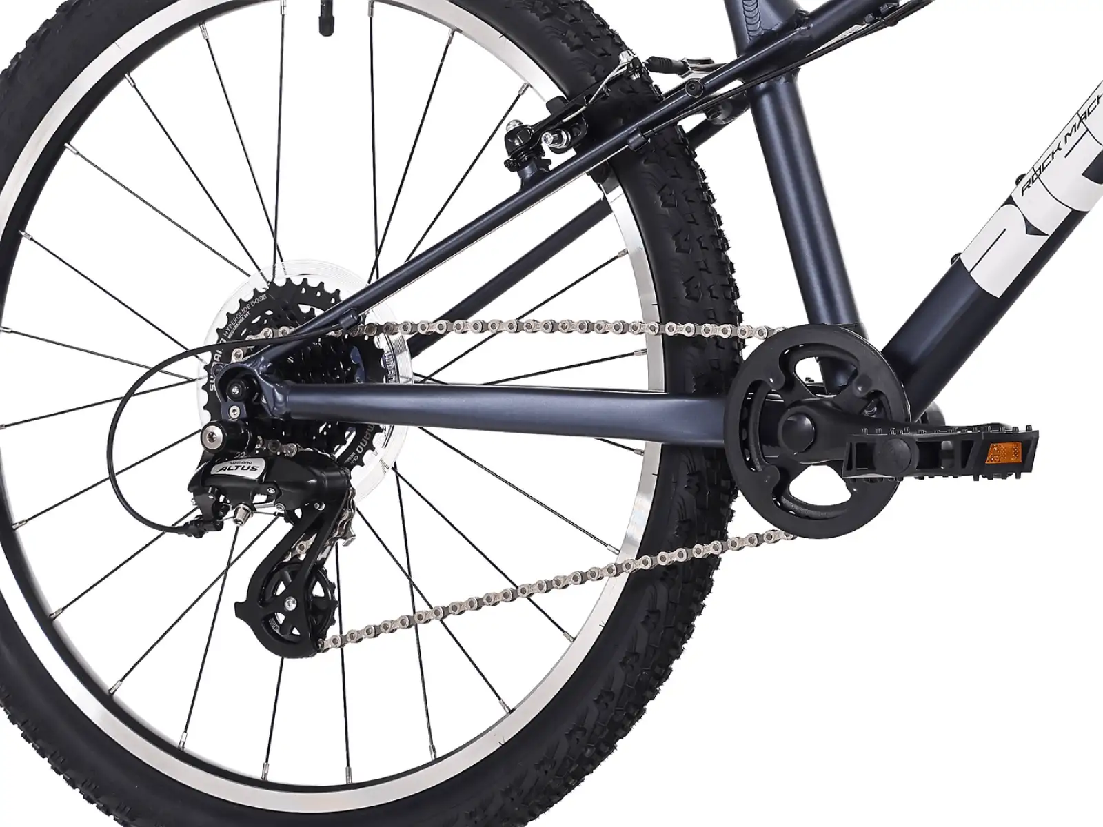 Rock Machine RIFF Jr 24 children's bike Matte Deep Ocean Blue