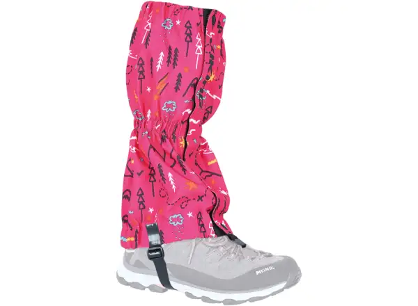 Viking TIBBA kids gaiters Fuchsia