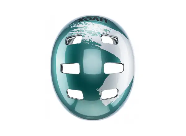 Uvex Kid 3 children's helmet Teal/Silver
