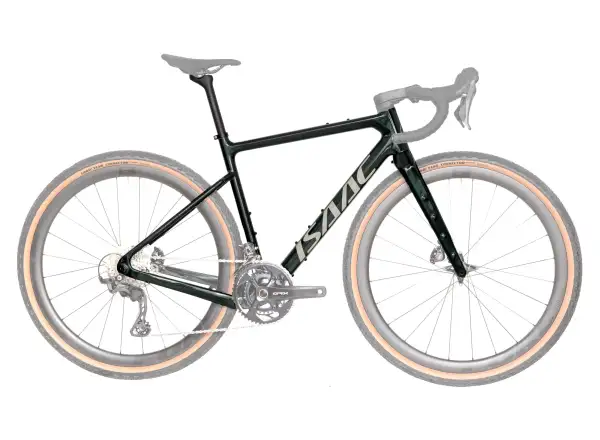 Isaac Torus gravel frameset Moss Green