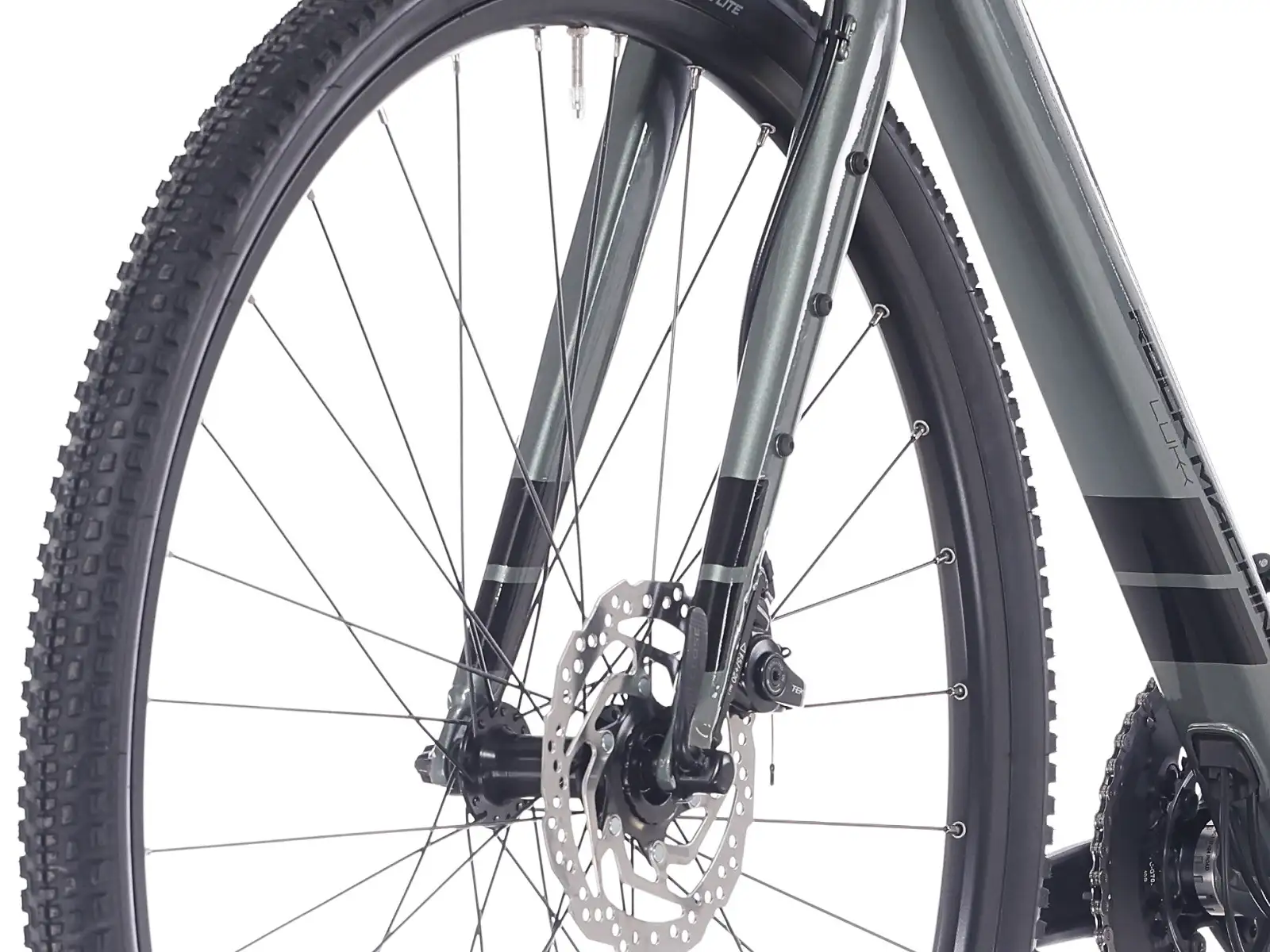 Rock Machine Lukk 40 gravel bike Gloss Granite Green