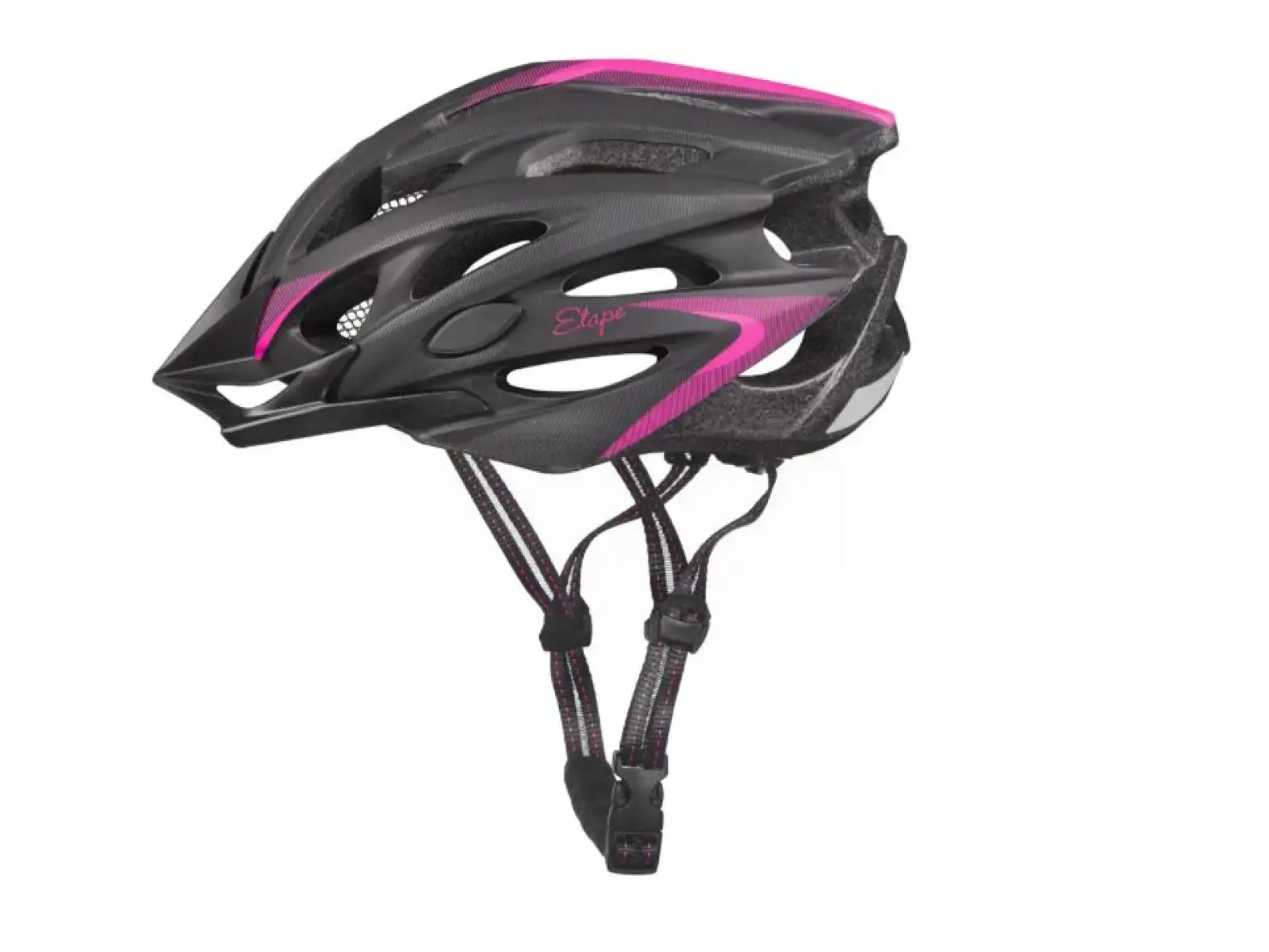 Etape Venus cycling helmet black/pink matte