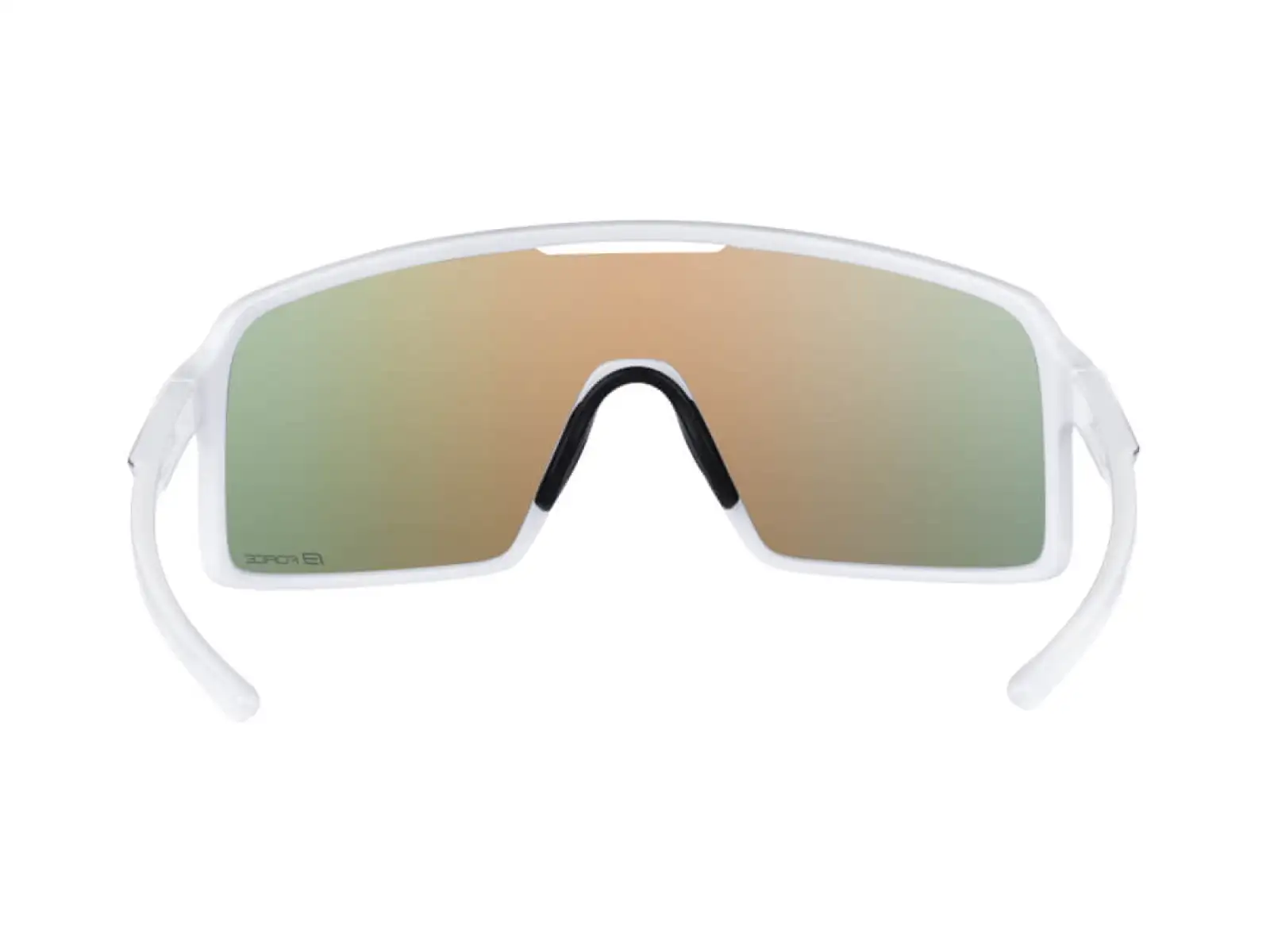 Force Static cycling glasses white/blue mirror lens