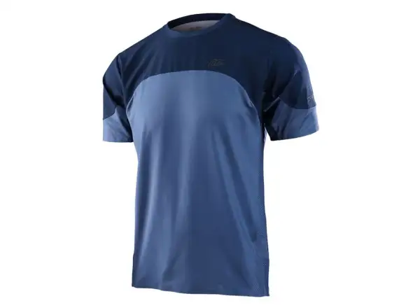 Troy Lee Designs Drift men's jersey T-shirt Blue Mirage