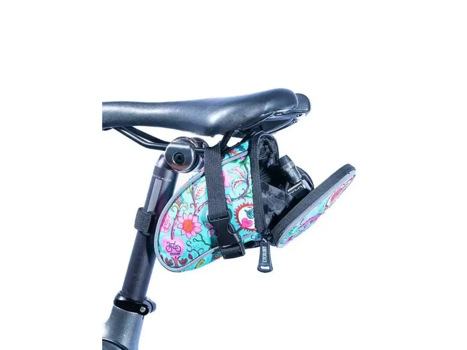 Cycology Secret Garden saddle bag blue