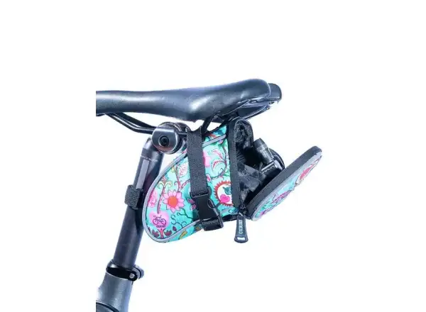 Cycology Secret Garden saddle bag blue