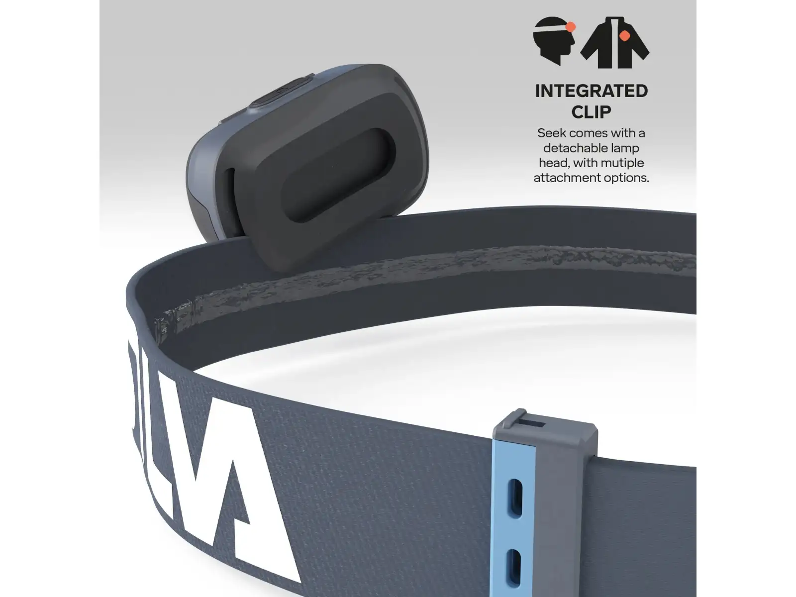 Silva Seek 450 Recharge headlamp Whiteout