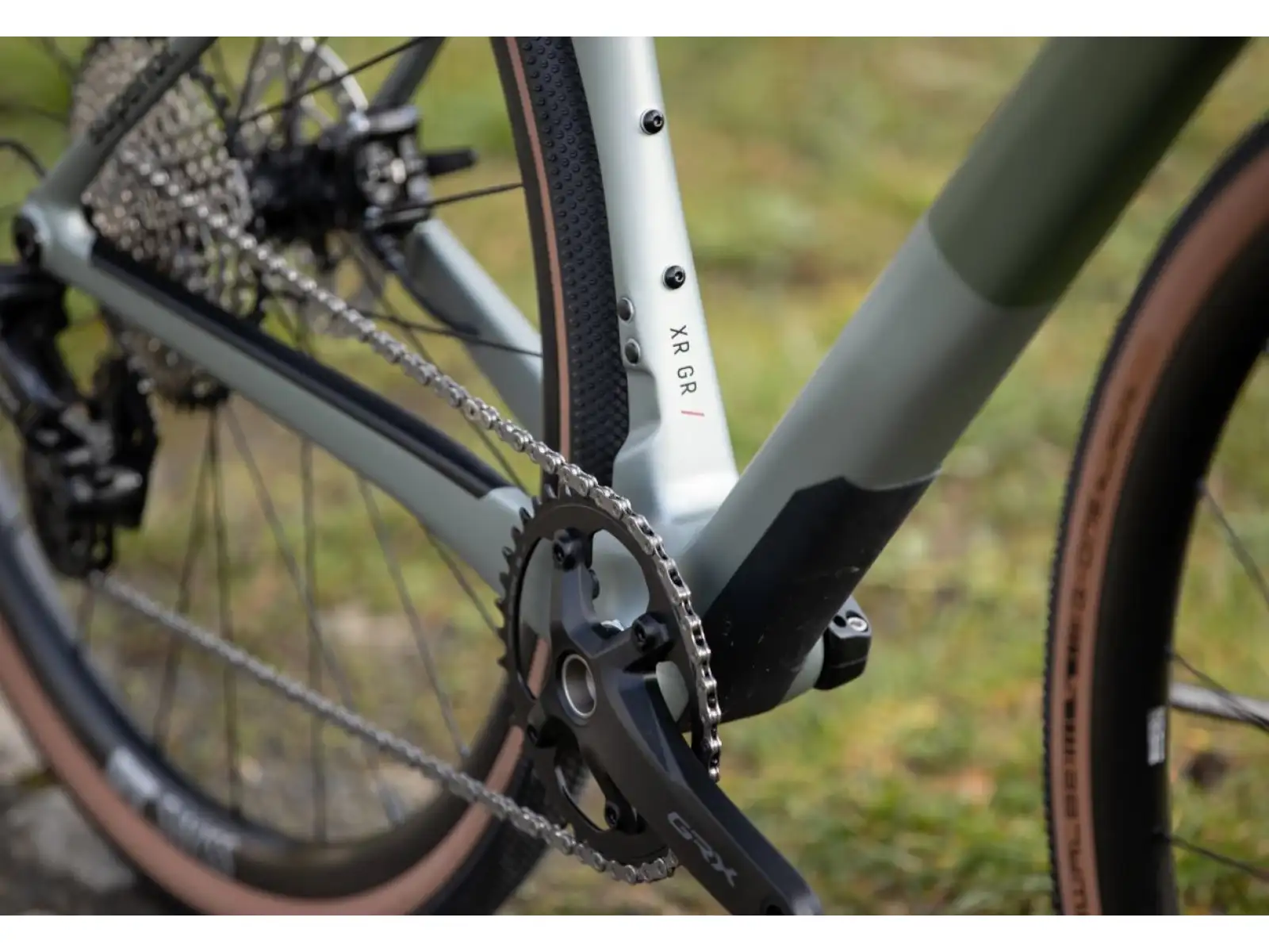 Superior XR 9.5 GR gravel bike Matte Green Grey