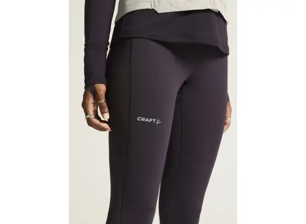 Craft ADV SubZ Wind women's running tights purple