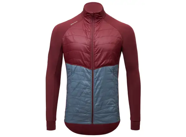 Silvini Grado men's insulated jacket Merlot/Charcoal