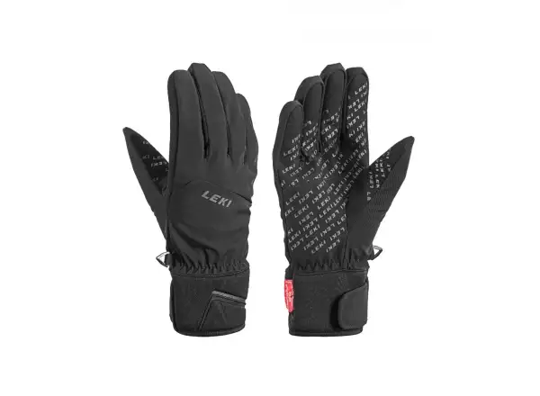 Leki Trail downhill gloves black