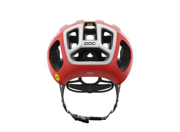 POC Ventral Air MIPS helmet Prismane Red Matt