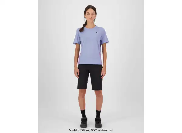 Mons Royale Tarn Merino women's T-shirt short sleeve Skyline / Bloom