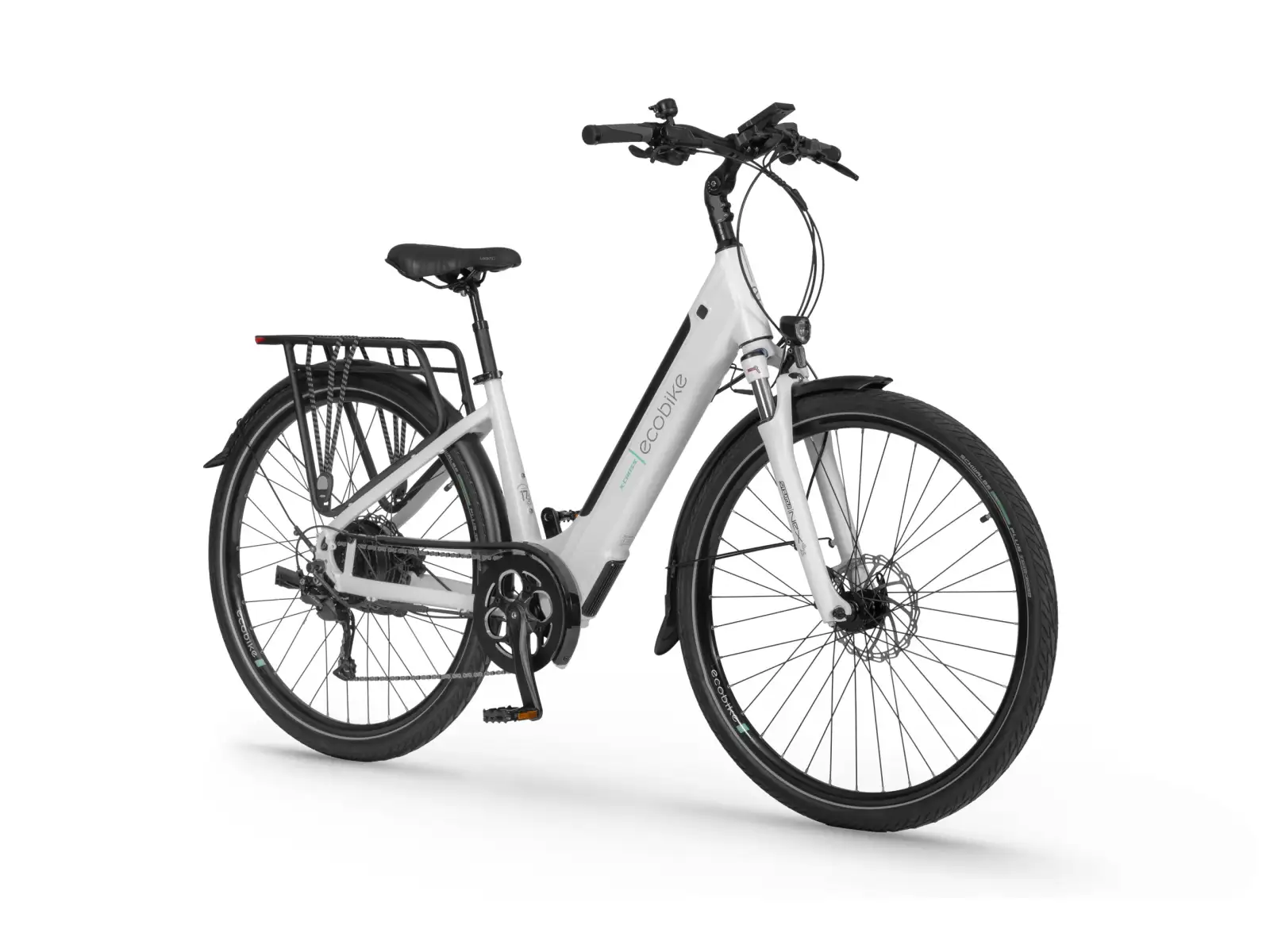 Ecobike X-Cross 630 Wh White trekking e-bike