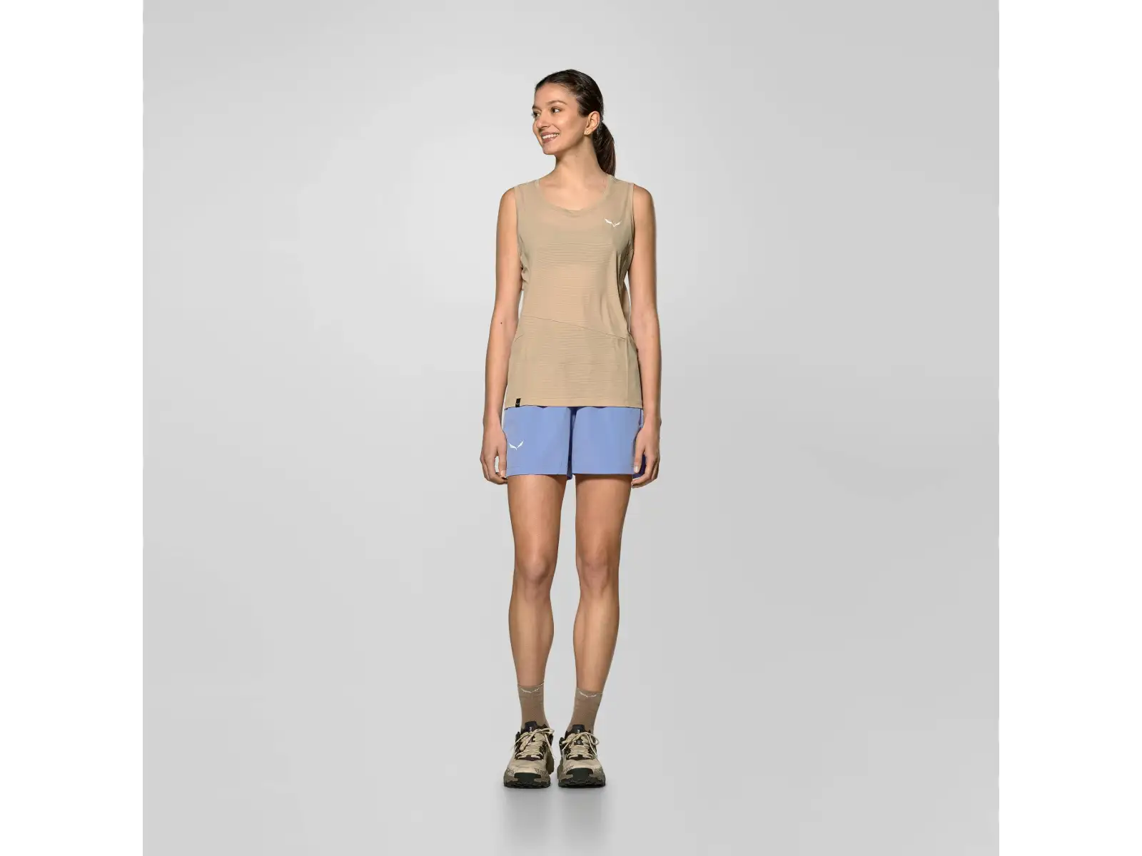 Salewa Pedroc Durastretch Light women's shorts Morning blue