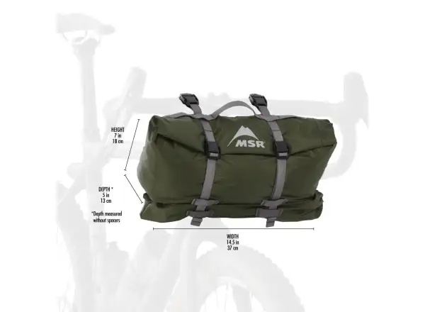 MSR Hubba Hubba Bikepack 2 tent 2 people