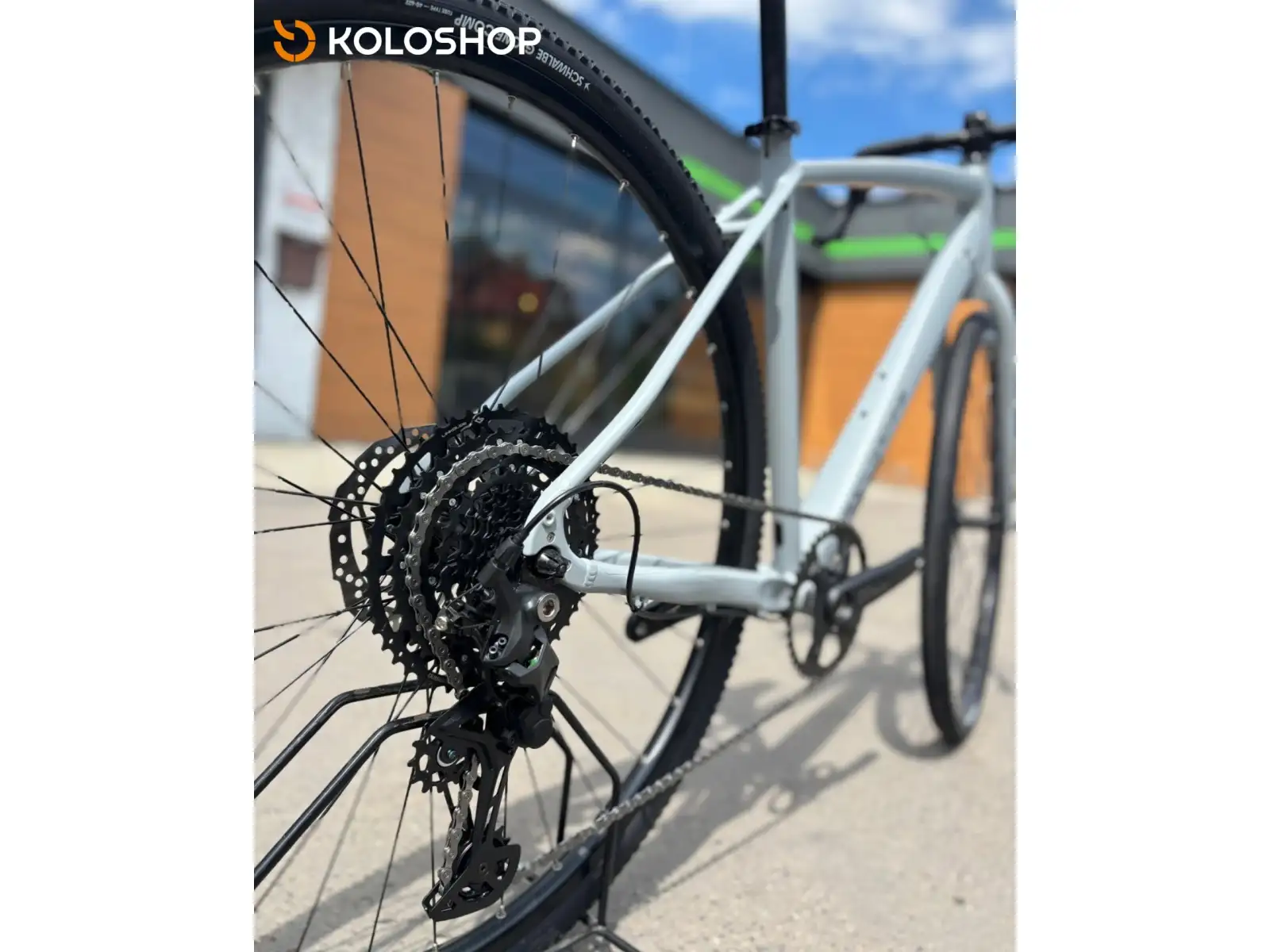 Rock Machine Lukk 50 gravel bike Matte Limerock Grey