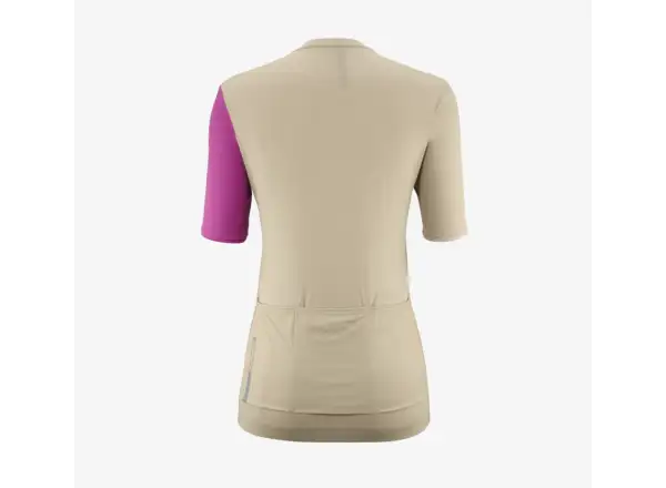 Mavic Essential women's jersey short sleeve White Pepper/Fuchsia