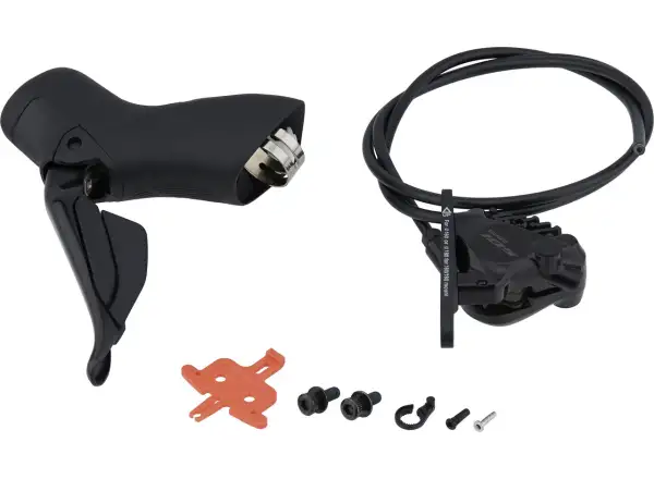 Shimano 105 Di2 BR-R7170 + ST-R7170 rear (right) disc brake, J-kit, polymer