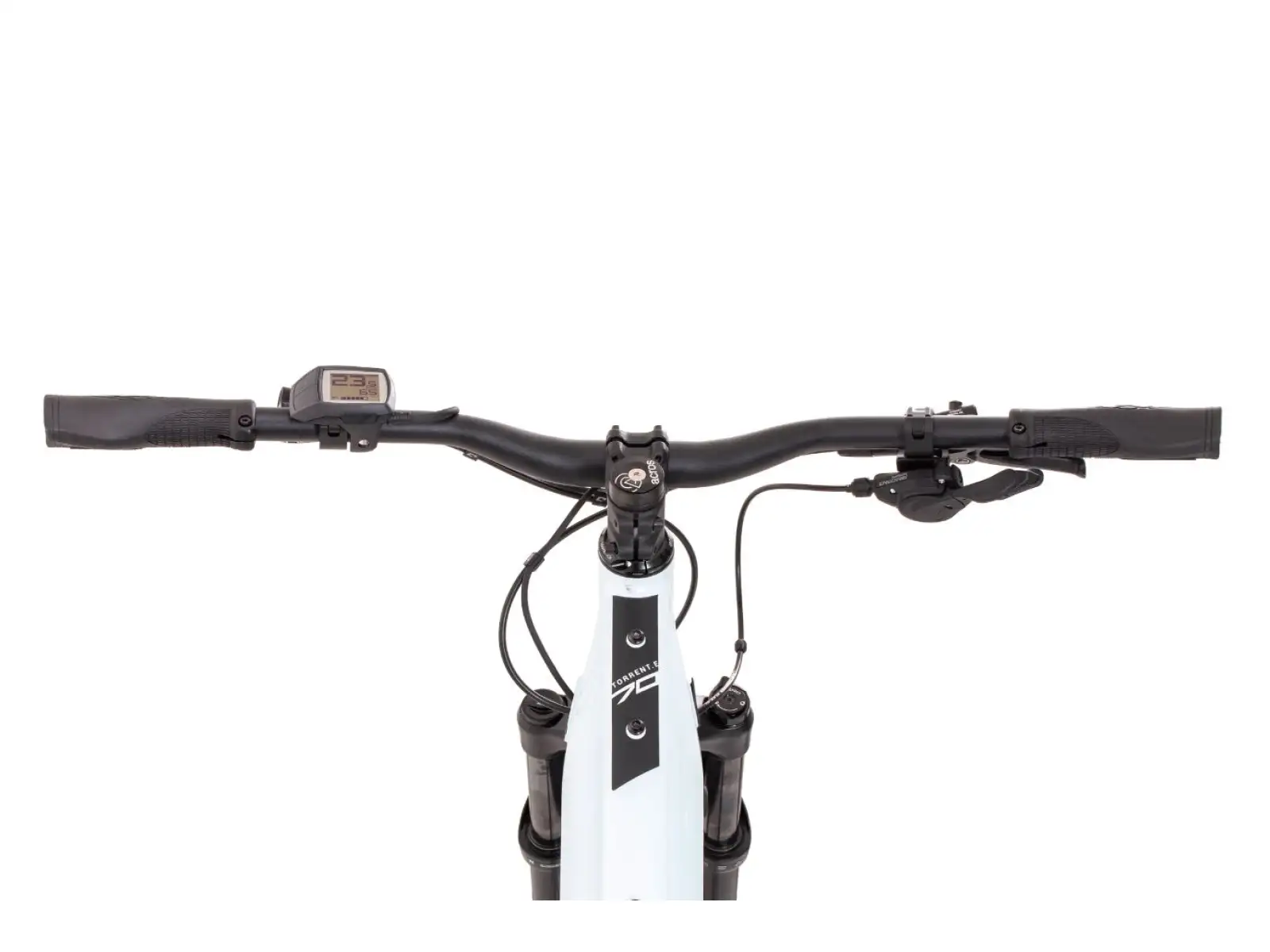 Rock Machine Torrent INT e70-29 Easy Entry Gloss White/Black mountain e-bike